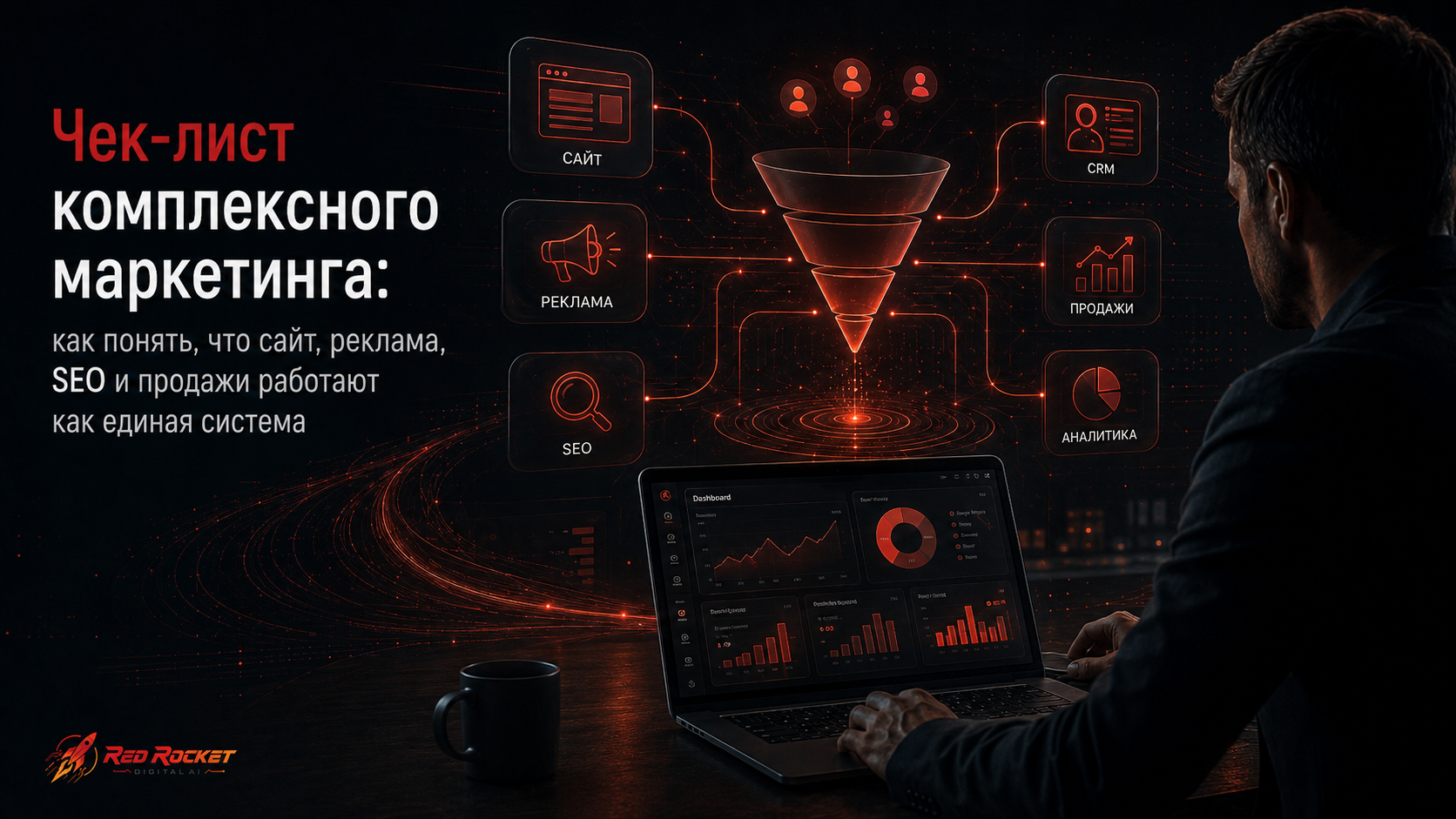 Чек-лист комплексного маркетинга: как понять, что сайт, реклама, SEO и продажи работают как единая система